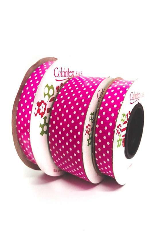 Cinta Impresa Sencilla Fucsia