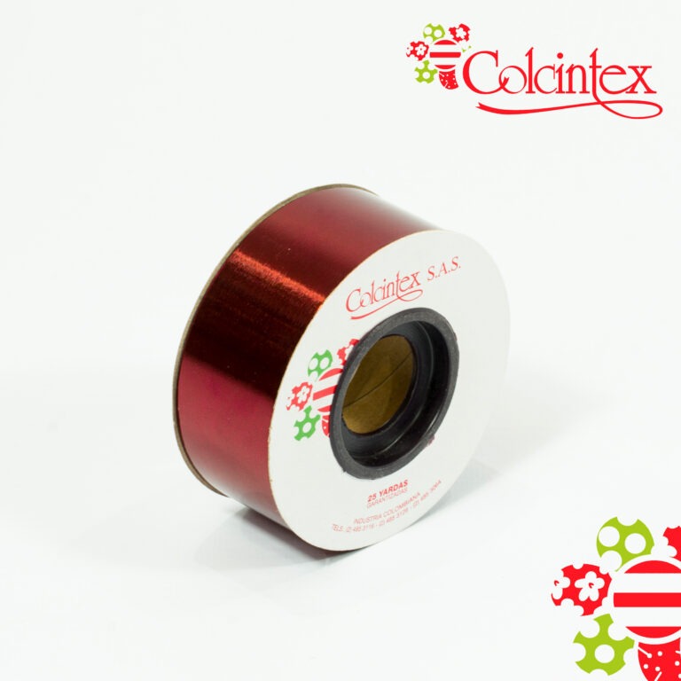 Cinta Metalizada Vinotinto MET62-919