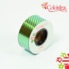 Cinta Metalizada rayas verdes SPP009-09