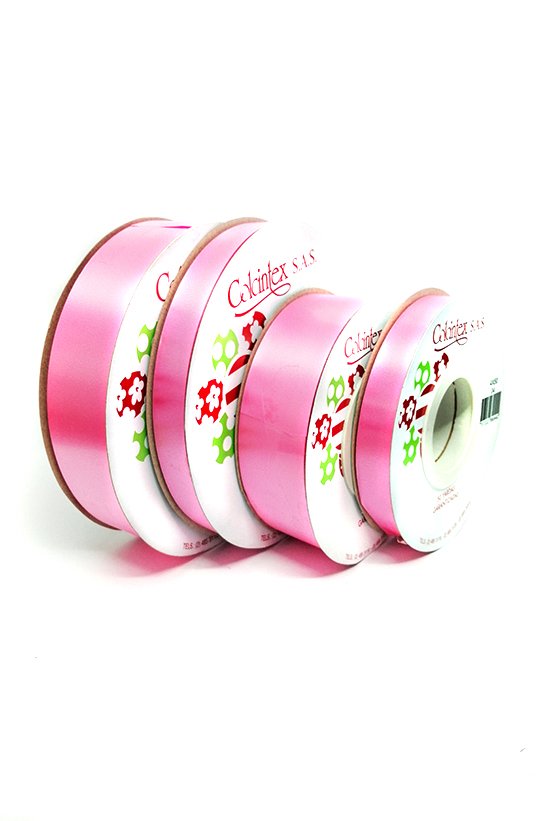 Cinta Solida Rosado Fuerte