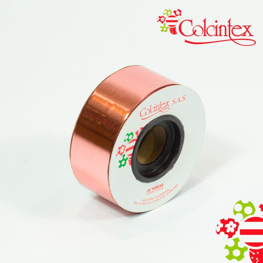 Cinta Metalizada oro rosa MET62-910C