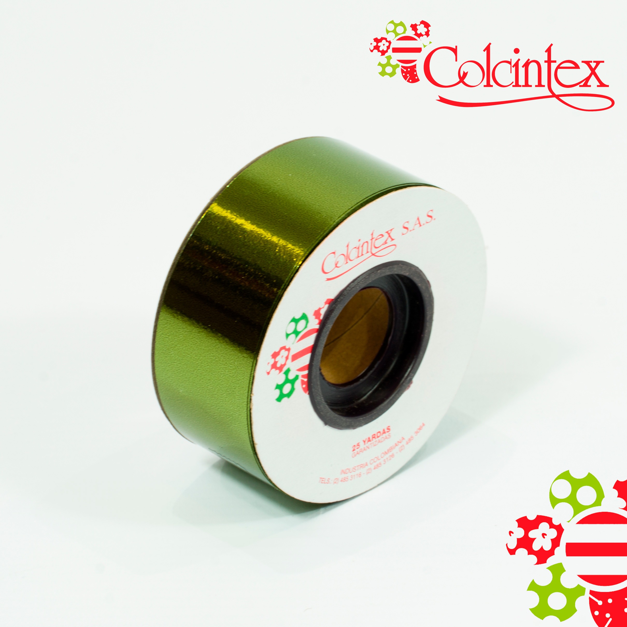 Cinta Metalizada verde oliva MET62-925