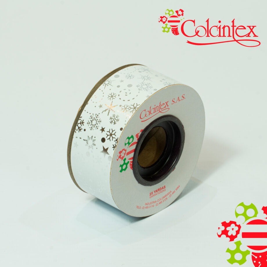 Cinta Metalizada Blanca SPP027-12